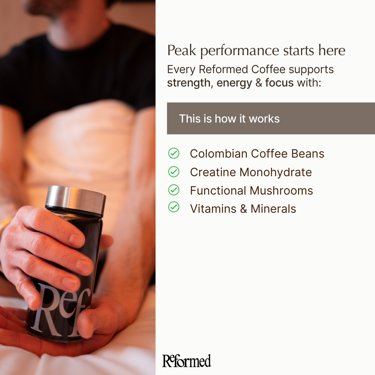 Coffee with Creatine
