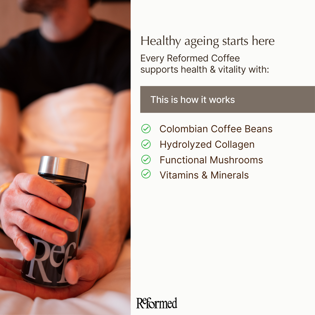 Vanilla Black Coffee with Collagen