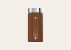 Bottle Faux-Leather Pouch with Handle