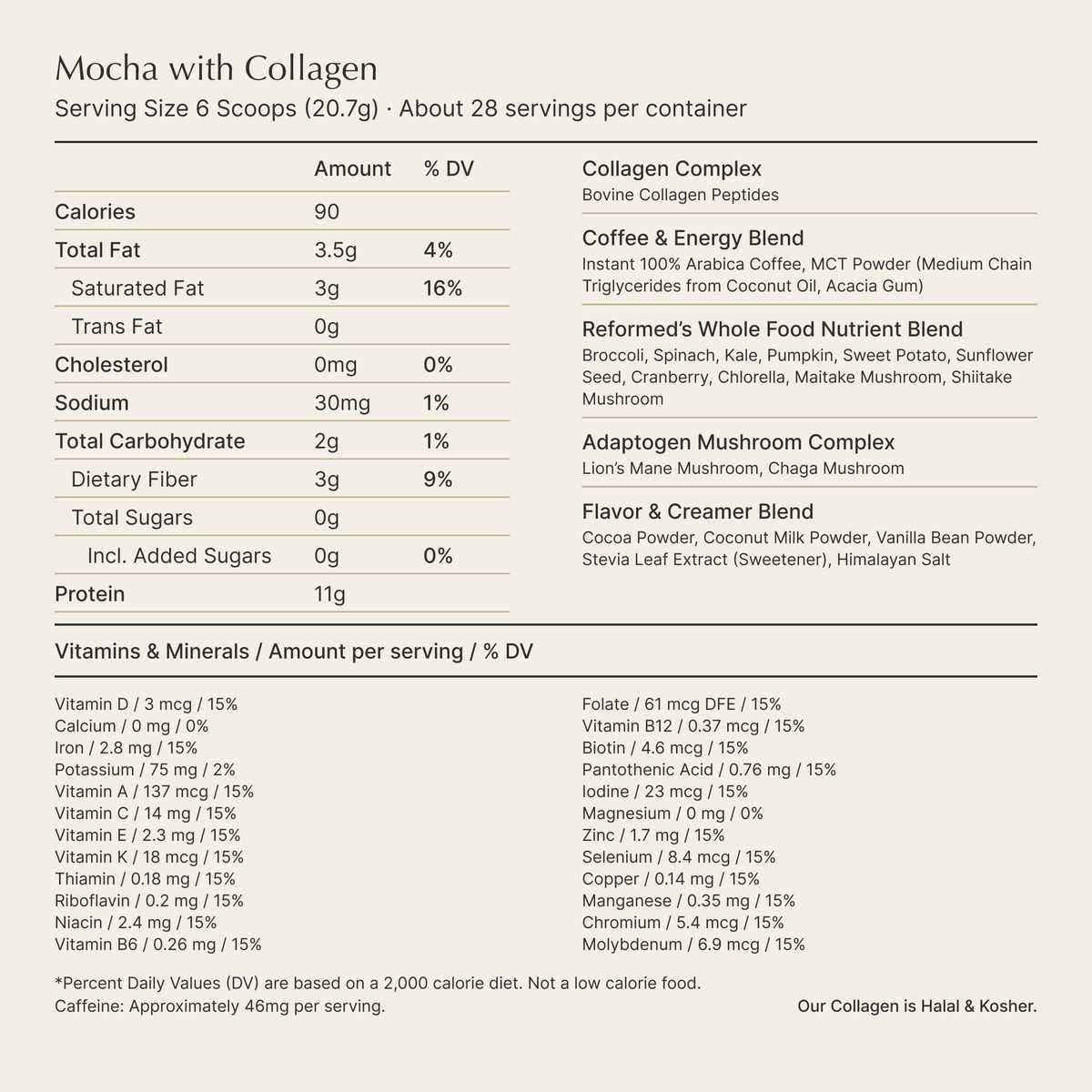 Nutritional Information