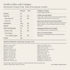 Vanilla Black Coffee with Collagen