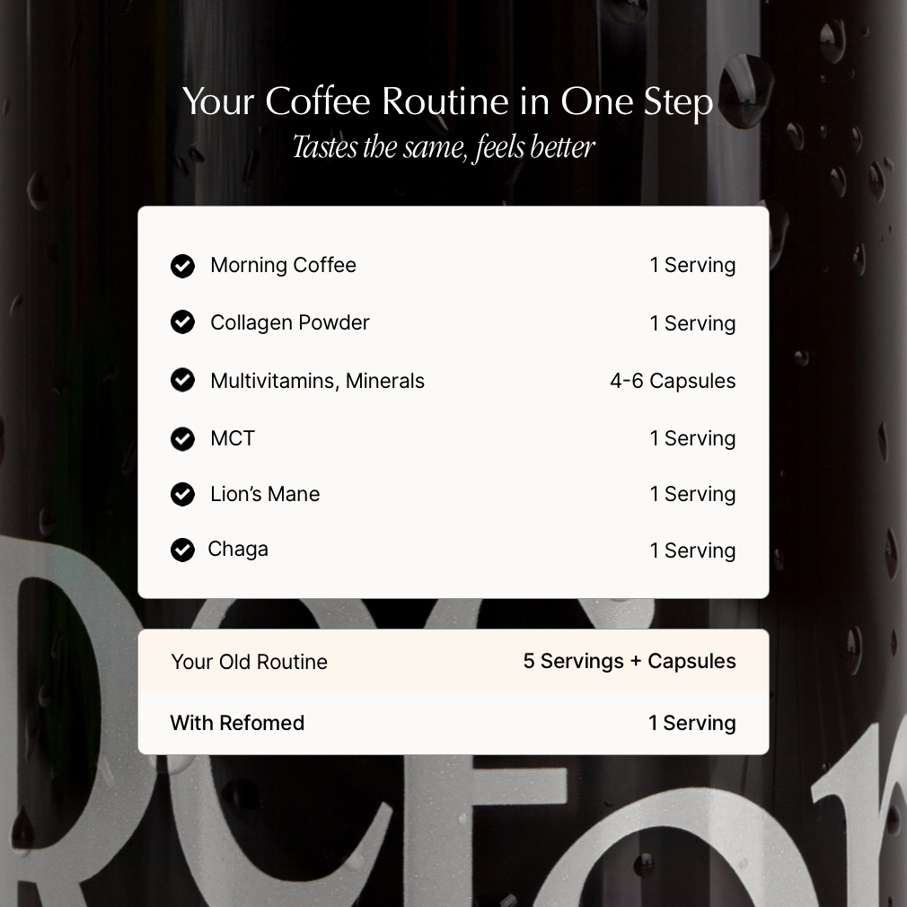 Vanilla Black Coffee with Collagen