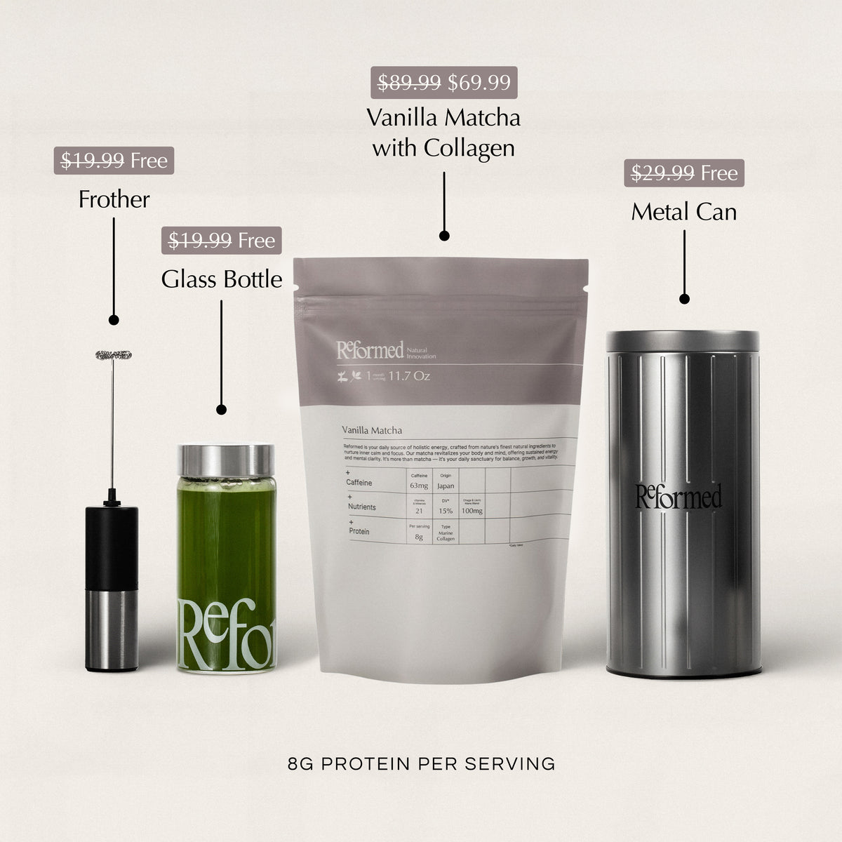 Vanilla Matcha with Collagen