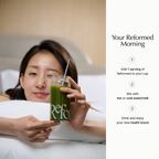 Strawberry Matcha with Collagen
